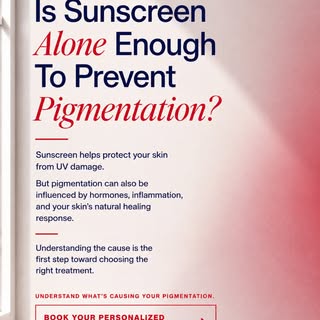 Sunscreen is essential for protecting your skin from UV damage, but pigmentation can have more than 