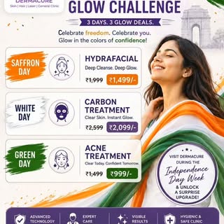 ✨ FREEDOM TO GLOW. FREEDOM TO BE YOU. 🇮🇳💜

This Independence Day, celebrate the freedom to feel c