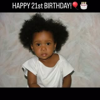 HAPPY 21st BIRTHDAY BABYGIRL!!!!PROUD OF THE WOMEN YOUR BECOMING, I PRAY GOD CONTINUE TO PROTECT YOU