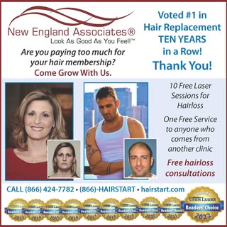 Thank  you New Hampshire for making us #1 for 10 straight years !
#hairstart #newenglandassociates #