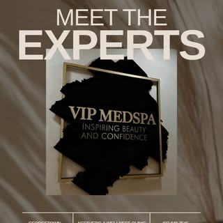Meet the Experts at VIP MEDSPA✨

Behind every glow-up is a team that truly cares☀️

Our expert provi