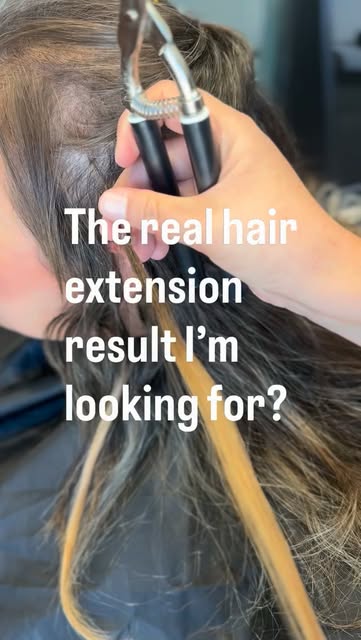 A good extension result isn’t only about how they look the day you leave the salon.

This is somethi