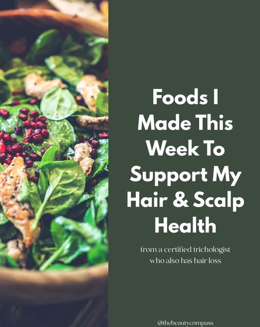 When we think about supporting hair growth, it’s easy to immediately think about what we can put on 