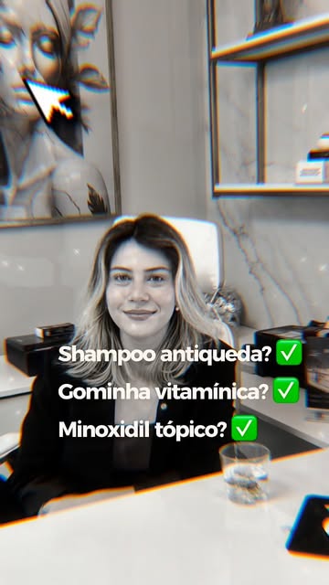 Queda de cabelo não é tudo igual é por isso não existe protocolo único que funcione pra todo mundo �