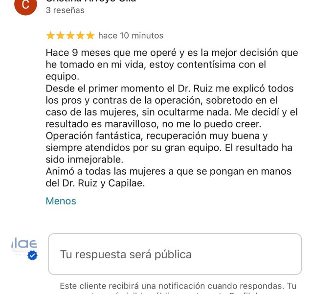 Pacientes muy contentas! Y eso nos hace muy felices en CaPiLae!!!