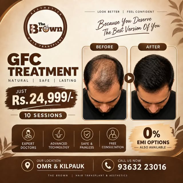 Offer valid till this month
For appointment call 📞 93632 23016 @thebrownaesthetic_chennai 
#gfc #ha