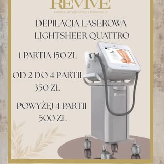 Marzysz o gładkiej skórze bez codziennego golenia i podrażnień? 💫
Depilacja laserowa LightSheer Qua
