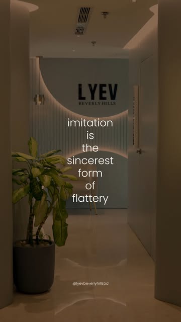 Imitation says it all.
.
.
.
.
.
.
.
.
[Aesthetic Treatment, LYEV, dr. Safia Bithy, aesthetic clinic