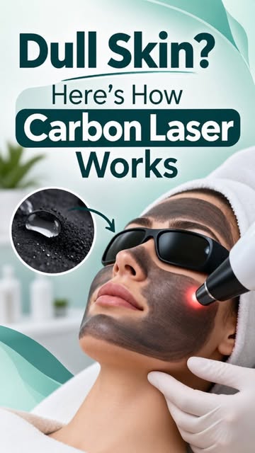 Reveal brighter, smoother-looking skin with Carbon Laser Treatment. 
Glow with confidence with profe