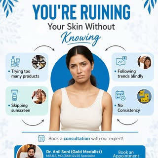 Your skin deserves care, not confusion.

Using too many products, skipping sunscreen, following ever
