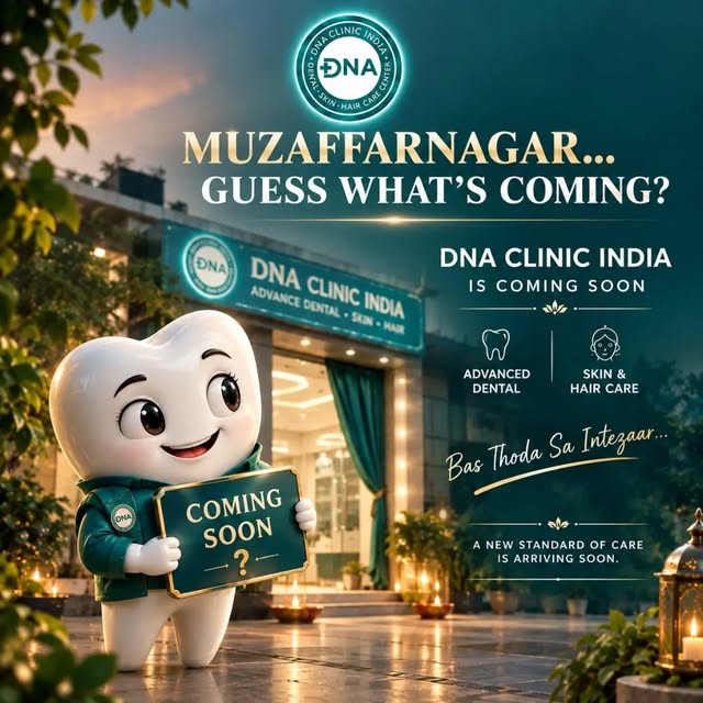 MUZAFFARNAGAR, YOUR CITY IS ABOUT TO GET A NEW ADDRESS FOR CARE. 💙✨

A new chapter of Dental, Skin 