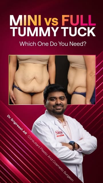 Mini tummy tuck or full tummy tuck—which is right for you? 👇

💡 The right procedure is the one tha