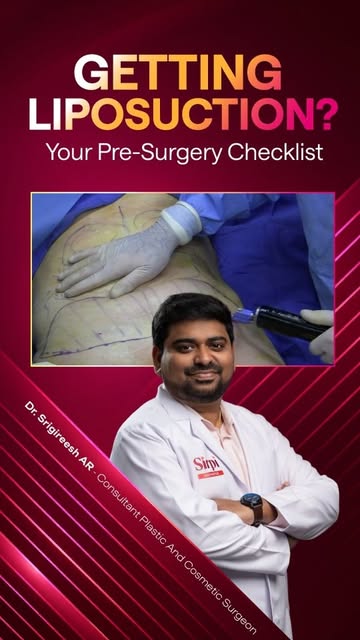 Planning for liposuction? Don’t skip the essentials! ✔️

Here’s a quick checklist to help you prepar