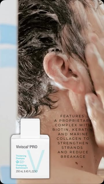 Stronger hair starts with the right support.
Viviscal works from within to support healthy hair grow