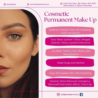 Unlock effortless beauty with our cosmetic permanent makeup! 💄✨ Say goodbye to daily touch-ups and 