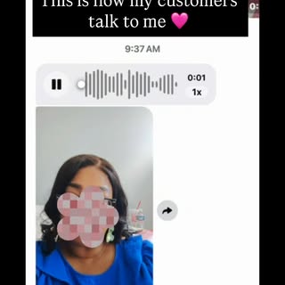 I told my husband he better start talking to me like my customers. 😂 These messages make my whole d
