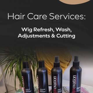 At Fix My Crown, we offer more than just wigs 👑

Need a wig refresh? A wash, adjustment, or a littl
