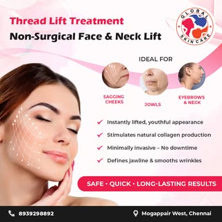 ✨ Reveal a naturally lifted, youthful look without surgery! ✨
Our #ThreadLiftTreatment helps tighten