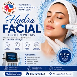 Reveal Your Best Skin with HydraFacial at Global Skin Care! 

Your skin deserves more than a basic f