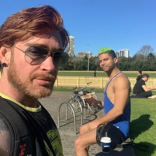 Doggy style with @santi_novito and Lola & Lula #gay #gaysydney  #gayaustralia #instagay #gayman #gay