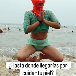 ¿Hasta dónde llegarías para proteger tu piel del sol? ☀️👇
Mientras en Occidente seguimos obsesionad