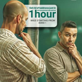 Baldness doesn’t have to define you.
Transform your look in just 1 hour with our premium, natural-lo