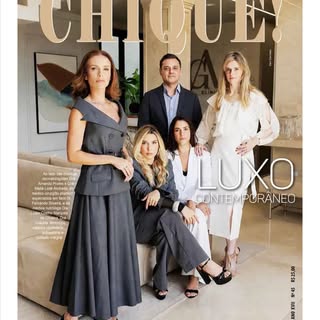 Gratidão à Raquel de Carvalho por essa capa tão especial na Revista Chique, que apresentou com excel
