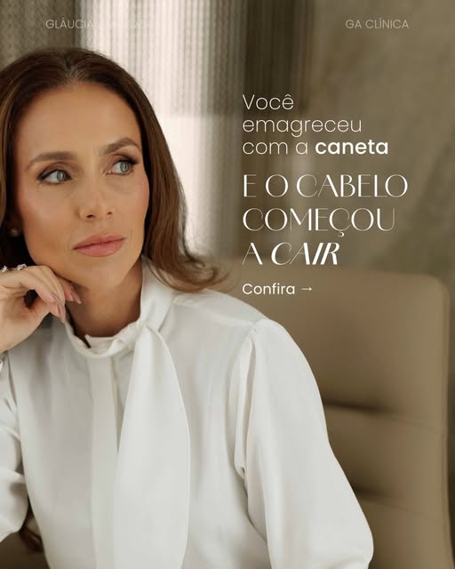 Você emagreceu com a caneta e percebeu que o cabelo começou a cair.

Existe explicação para isso, ex