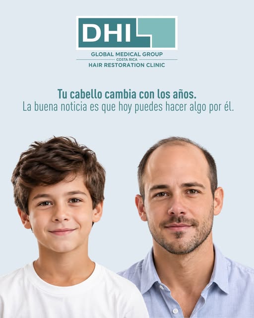 Hoy ya no eres aquel niño, pero sí puedes hacer algo por tu cabello y por cómo quieres verte.
Este D