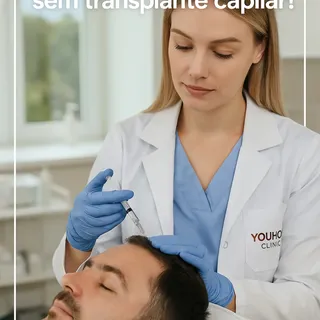 🔥💇‍♀️ Recupere o seu cabelo, sem transplante capilar!
Na #YouHot Clinic, desenvolvemos o exclusivo