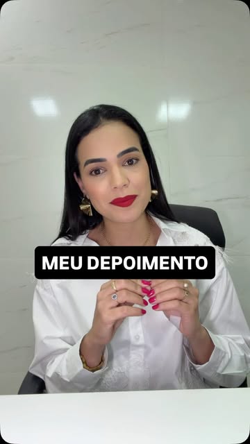Meu depoimento 🚨