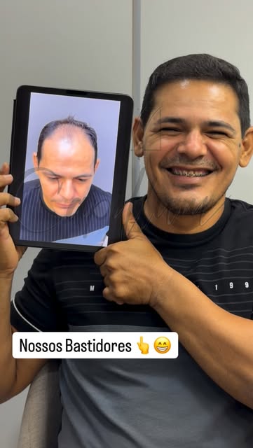 Nos bastidores, entre risos e conversas leves, acompanhamos pacientes que decidiram se presentear co