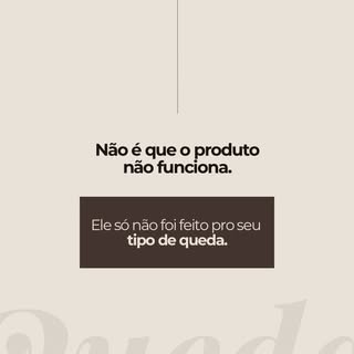 “Doutor, eu já usei de tudo e meu cabelo continua caindo.”

Ouço isso quase todos os dias. 
A verdad