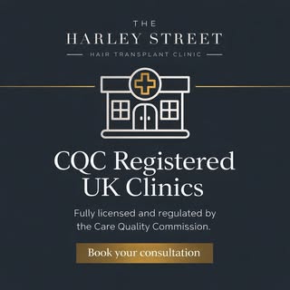 Your hair transplants get performed at a UK CQC registered clinic so that you are safe in the knowle