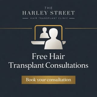 Free initial hair transplant consultations over zoom for your convenience in order to have an initia