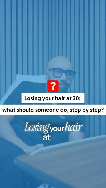 You’re 30 and starting to notice hair loss. What should you actually do?

Dr Elgindi breaks down the