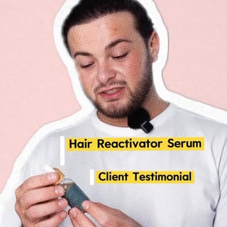 Client Testimonial 🗣️

Lance shares his love for our brand new Hair Reactivator Serum 🍃

Order onl