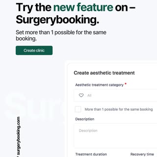 New feature at SurgeryBooking 🤩 – We’re excited to introduce our latest feature, designed to make t