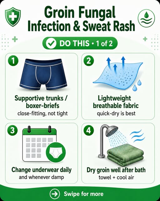 Groin fungal infections and sweat-related rashes are extremely common, especially in hot and humid w