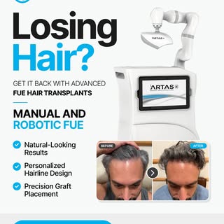 Losing your hair doesn't have to be permanent.

Whether you're noticing a receding hairline, thinnin