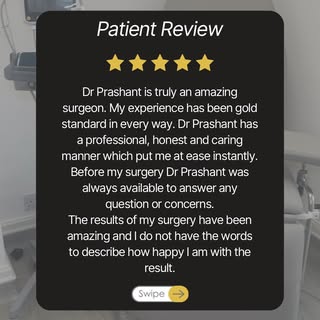 Another 5⭐️ review from a lovely patient who recently underwent Blepharoplasty surgery 👀

“𝙏𝙝𝙚 �