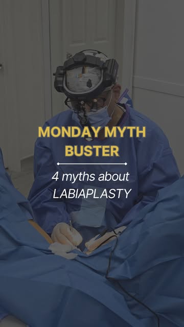 🚨 MONDAY MYTH BUSTER 🚨

Let’s talk about some common misconceptions around labiaplasty…

𝗠𝗬𝗧𝗛: