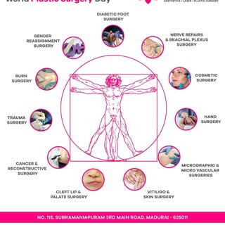 ✨World Plastic Surgery Day 2025✨

A lot of people think plastic surgery is just cosmetic, but it tre
