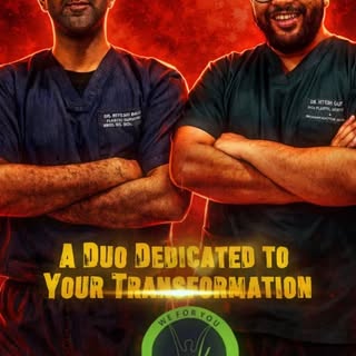 Two experts. Two specialties. One goal real results 💪🏻
From precision surgery to science-backed ha