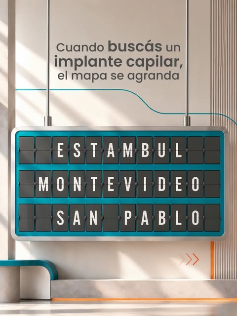 Cuando alguien empieza a averiguar por un implante capilar, Google le abre el mapa: Montevideo, Buen