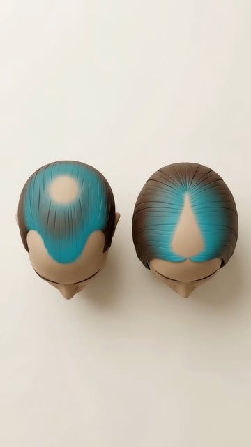 En mujeres, uno de los cambios que puede hacer visible la alopecia androgenética aparece en la raya.