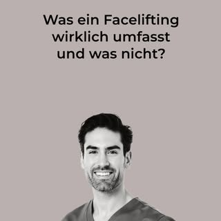 Eine der häufigsten Fehlvorstellungen in der ästhetischen Gesichtschirurgie: Viele Menschen glauben,