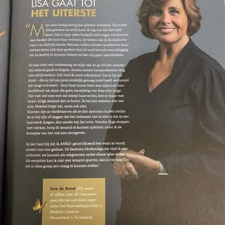 Best beetje trots 😉 stukje in het Anko jubileum magazine