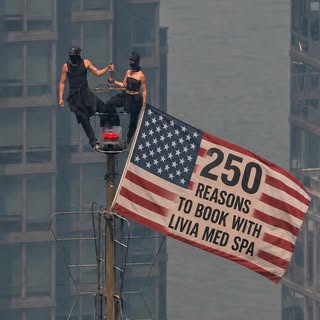 🇺🇸 Happy 4th of July from LIVIA Med Spa! ❤️🤍💙

There may be 250 reasons to book with us… but her