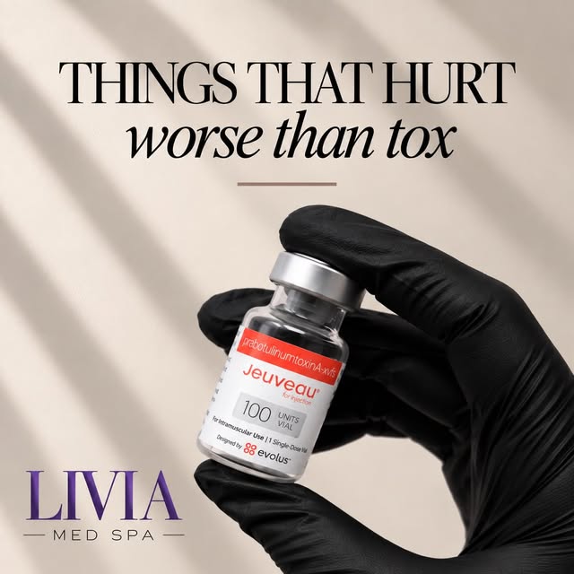 Things that hurt worse than tox… we’ll go first.💜💉